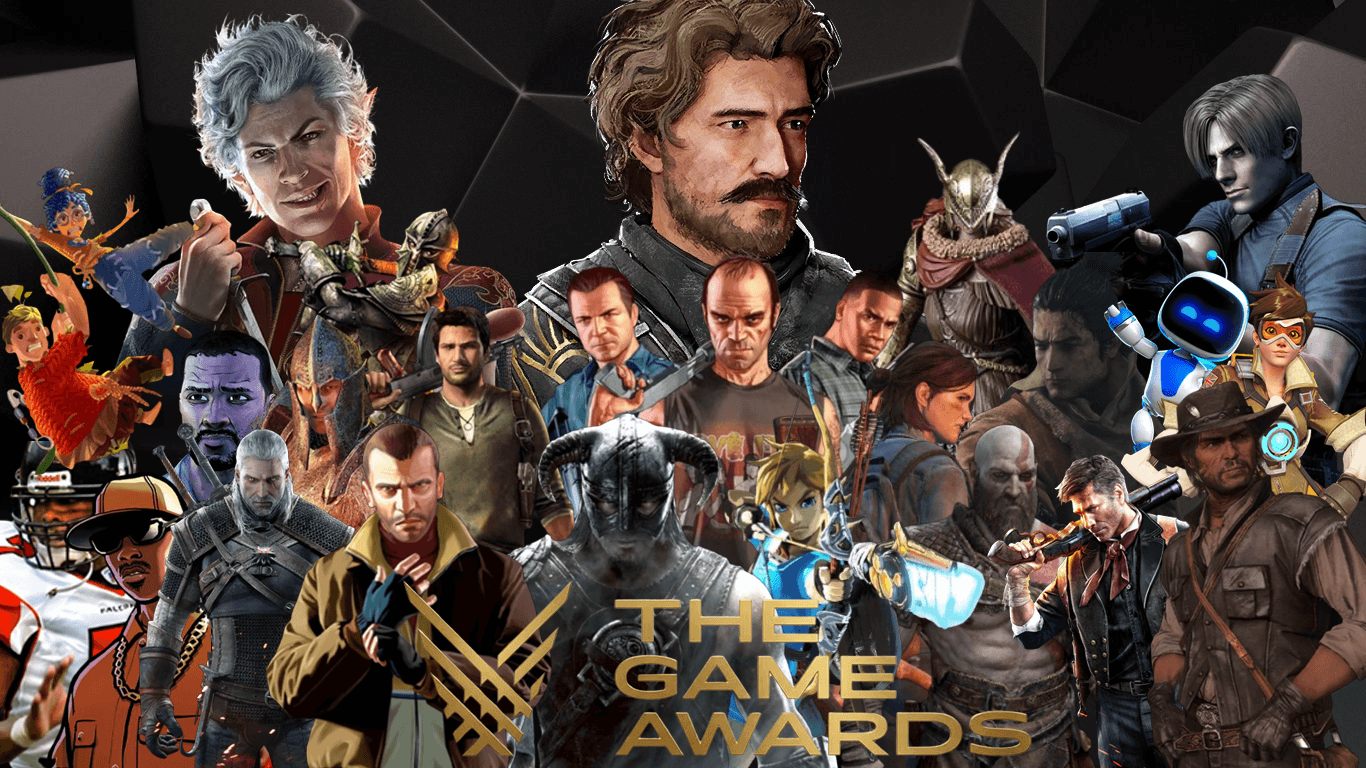 Imagen con los ganadores de los GOTY